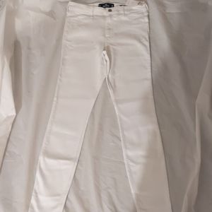 White Hollister jeans